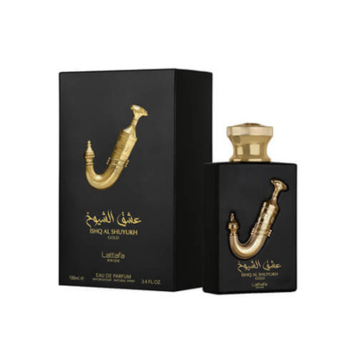 عطر ادکلن عشق الشیوخ گلد طلایی لطافه